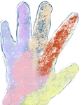 Kids hand logo.